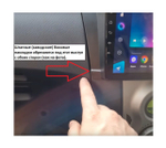 Комплект рамки с разъёмами 9" Toyota Yaris/Vitz P90 2004-2010 черная тип 1 - Car-Smart 3022B