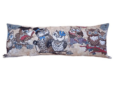 Декоративный гобеленовый чехол Совята 34х87