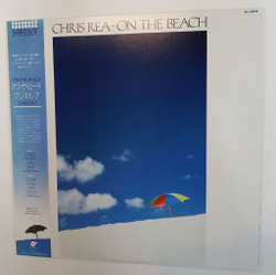 Винтажная виниловая пластинка LP Chris Rea On The Beach (Japan 1986)