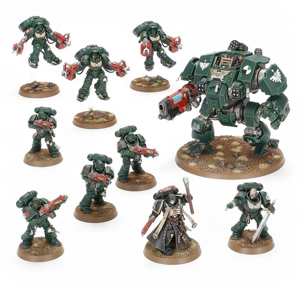 Набор пластиковых моделей Warhammer 40000 Combat Patrol: Dark Angels