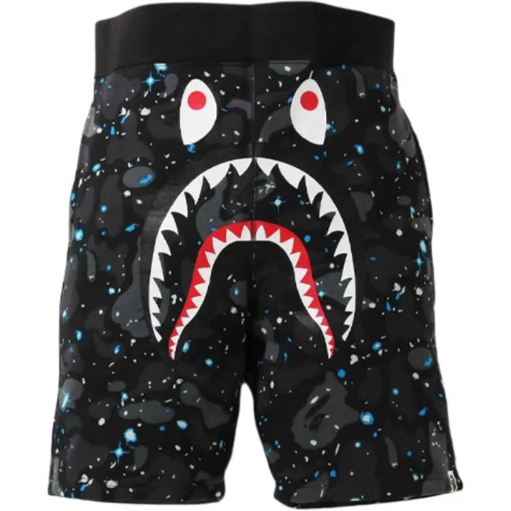 A Bathing Ape Space Camo Shark Sweat Шорты