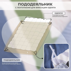Комплект постельного белья 100% хлопок