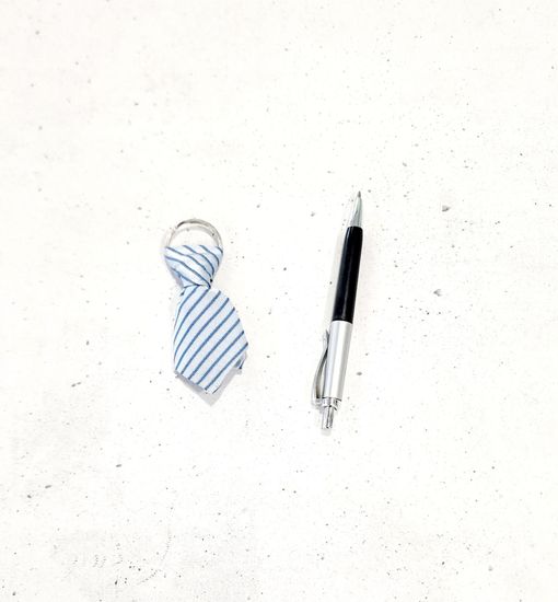 Набор подарочный 2в1 (ручка + брелок - галстук)