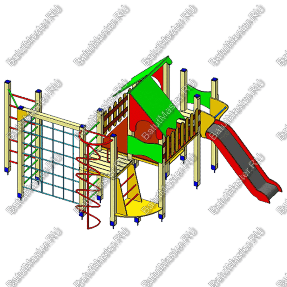 Детский игровой и спортивный комплекс «Весёлые Приключения»