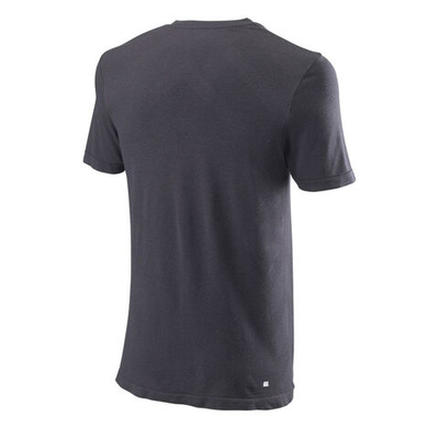 Мужское теннисное поло Wilson Surge Seamless T-Shirt Men - Black