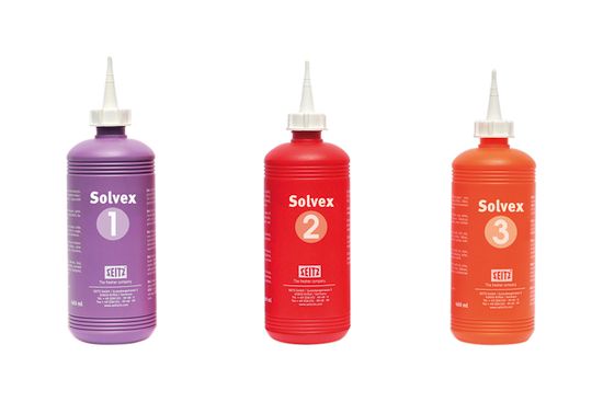 Набор пятновыводных средств SOLVEX 1,2,3  ( 3 х 500 мл.)