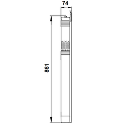 Скважинный насос Grundfos SQE 3-80