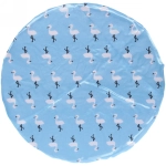 Шапочка для душа «Ультрамарин - Flamingo», микс 4 цвета, d-24 см (двухсторонняя, внутренний слой EVA)