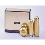 Aishodo Подарочный набор уходовой косметики для лица на основе фуллерена «Золотая сыворотка ЛиЛиКа» Айшодо- LiLiCa Gold Serum Face 3 Set. , 3 продукта