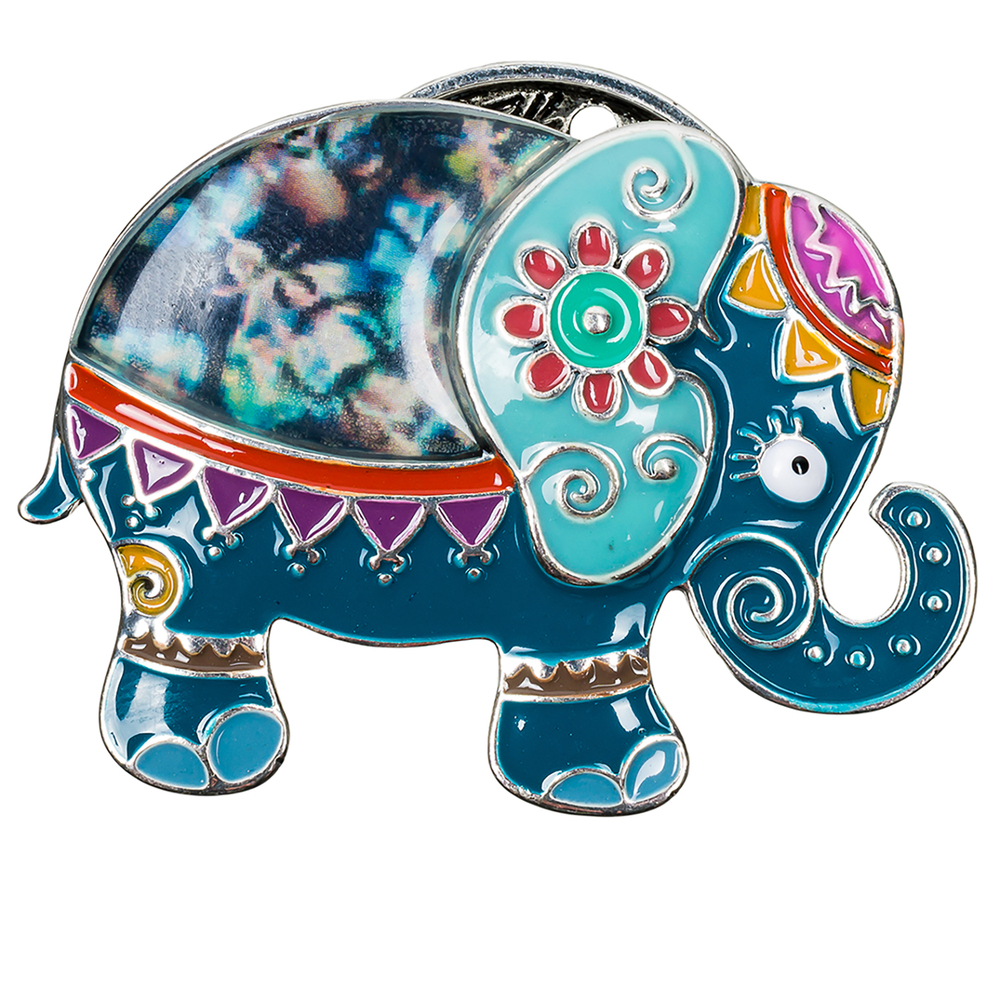 Брошь Shadore Слон XZ2293.20 G/S