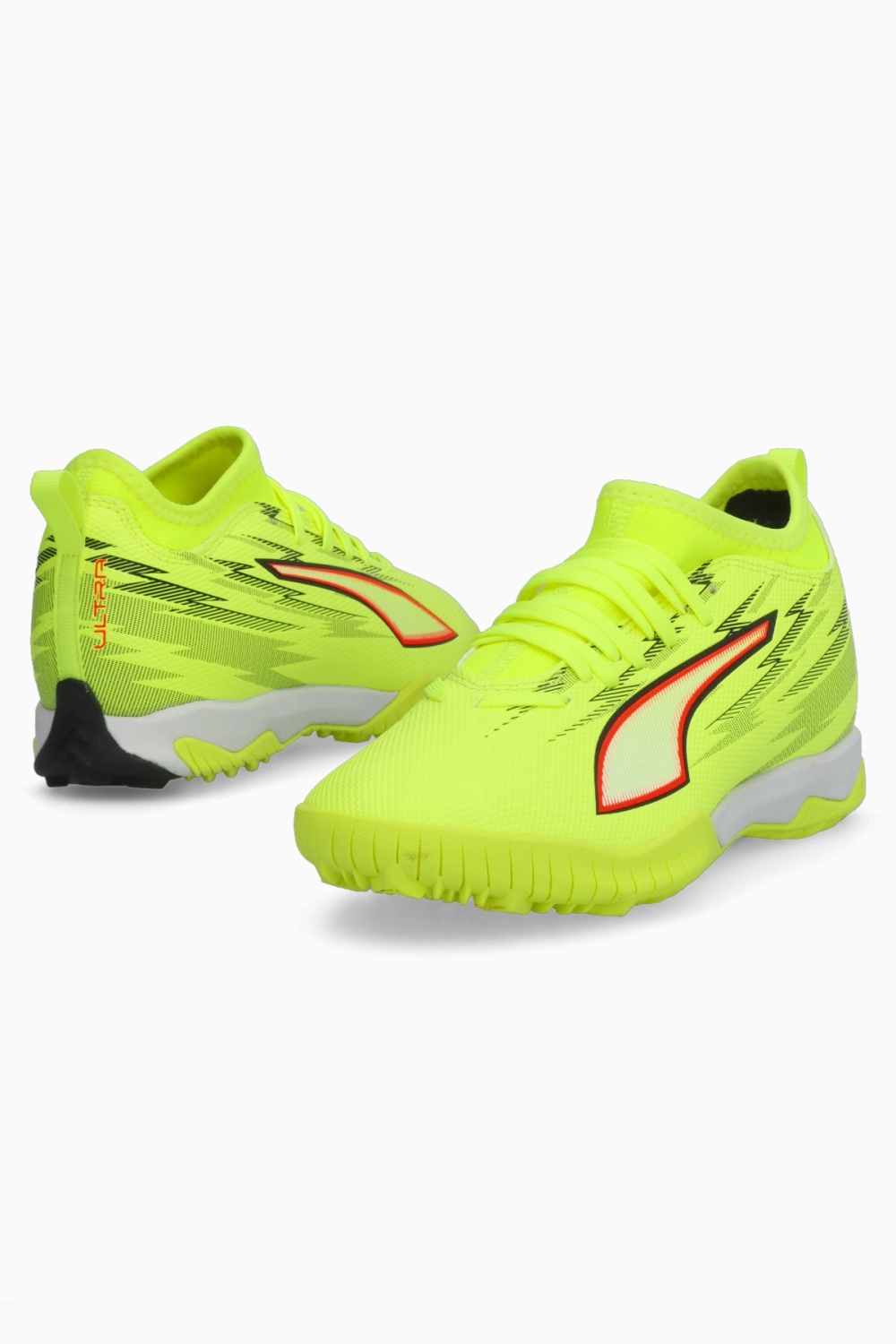 Сороконожки Puma Ultra 6 Match+ LL TT Mid Junior - зеленый