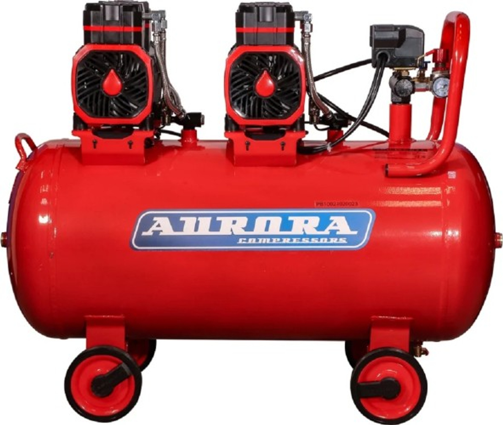 Компрессор поршневой безмасляный AURORA PASSAT-100 BLACK 4G 38255