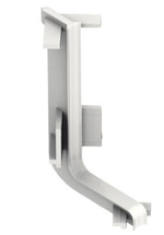 Уголок внутренний для горизонт. L-образного профиля Gola-X, белый