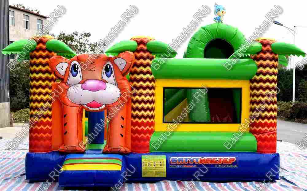 Коммерческий надувной батут "Тигруша", 5*5*4 м