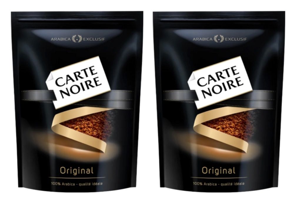 Кофе растворимый Carte Noire Original, пакет 150 г 2 шт