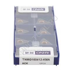 Пластина твердосплавная ISO TNMG160412-KMA ACK20E AHNO по чугуну, получистовая