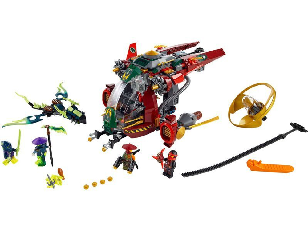 LEGO Ninjago: Корабль R.E.X Ронина 70735 — Ronin R.E.X. Ninja — Лего Ниндзяго