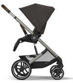 Коляска Cybex Balios S Lux TPE complete Cloud T Cozy Beige Plus 3 в 1 Chocolate Brown с дождевиками