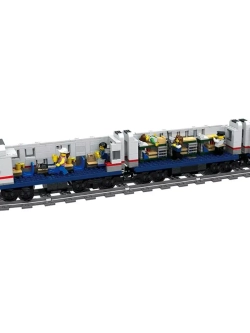 Конструктор Сити Скоростной поезд 1300 деталей