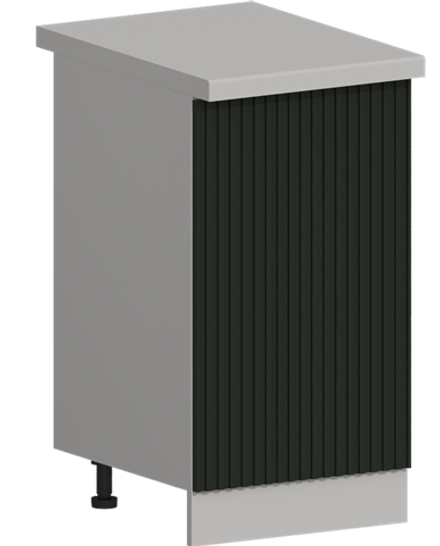 Кухня Модуль ШН 450 Графит / Насыщенно-зеленый