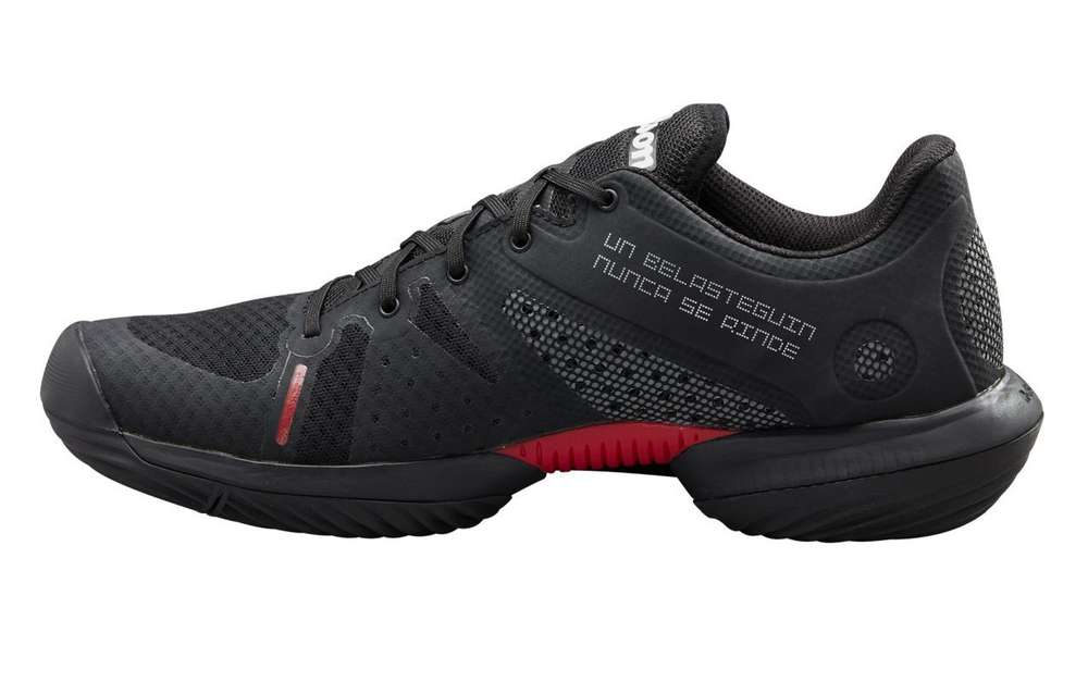 Мужские кросовки для Padel Wilson Bela Pro - black/ebony/poppy red