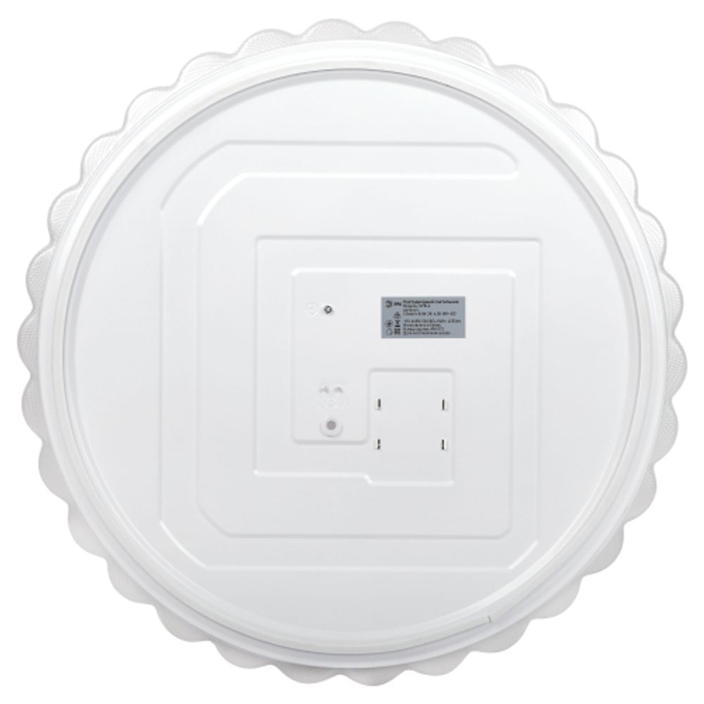 Светильник потолочный светодиодный ЭРА Классик без ДУ SPB-6 Chester 84W-3K-6,5K WH+GD 3000-6500К белый/золото