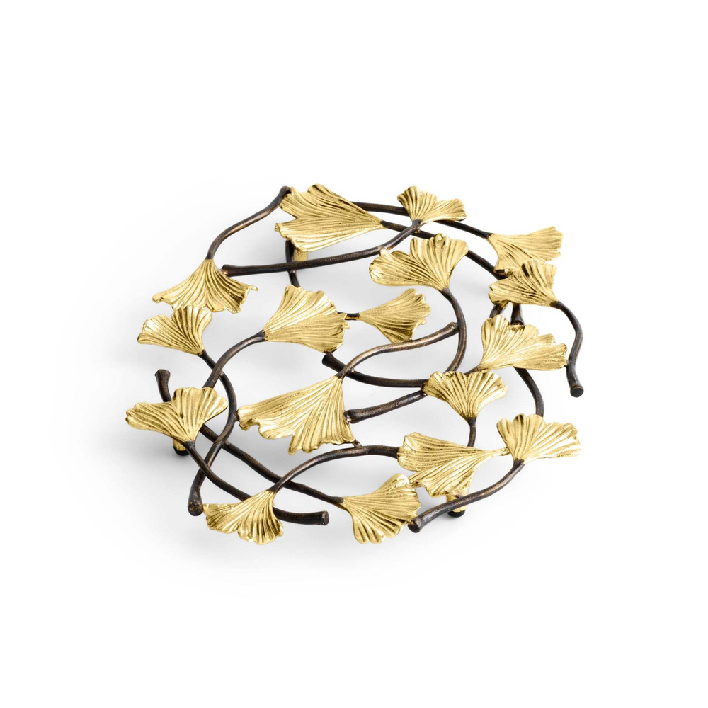 Подставка под горячее Michael Aram Golden Ginkgo (26 x 19 см)