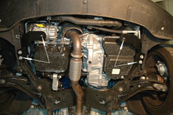 Защита картера и КПП Sheriff для Mini Cooper 2007-2014 арт.04.1693