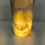Раковина напольная из оникса Yellow ON-55007 90*40*40  0205