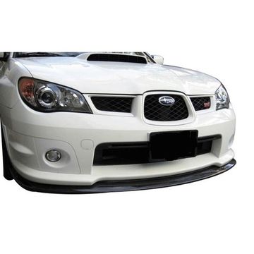 Накладка на передний бампер STI Subaru Impreza WRX STI GDB 2006-2007 (полипропилен)