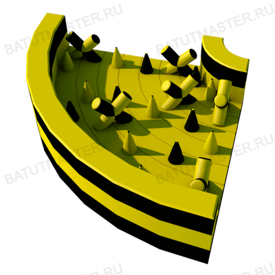 Надувной модуль препятствий «Неразбериха»