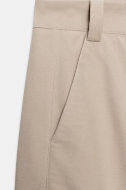 ZARA БРЮКИ BARREL, РЫЖЕВАТО-КОРИЧНЕВЫЙ