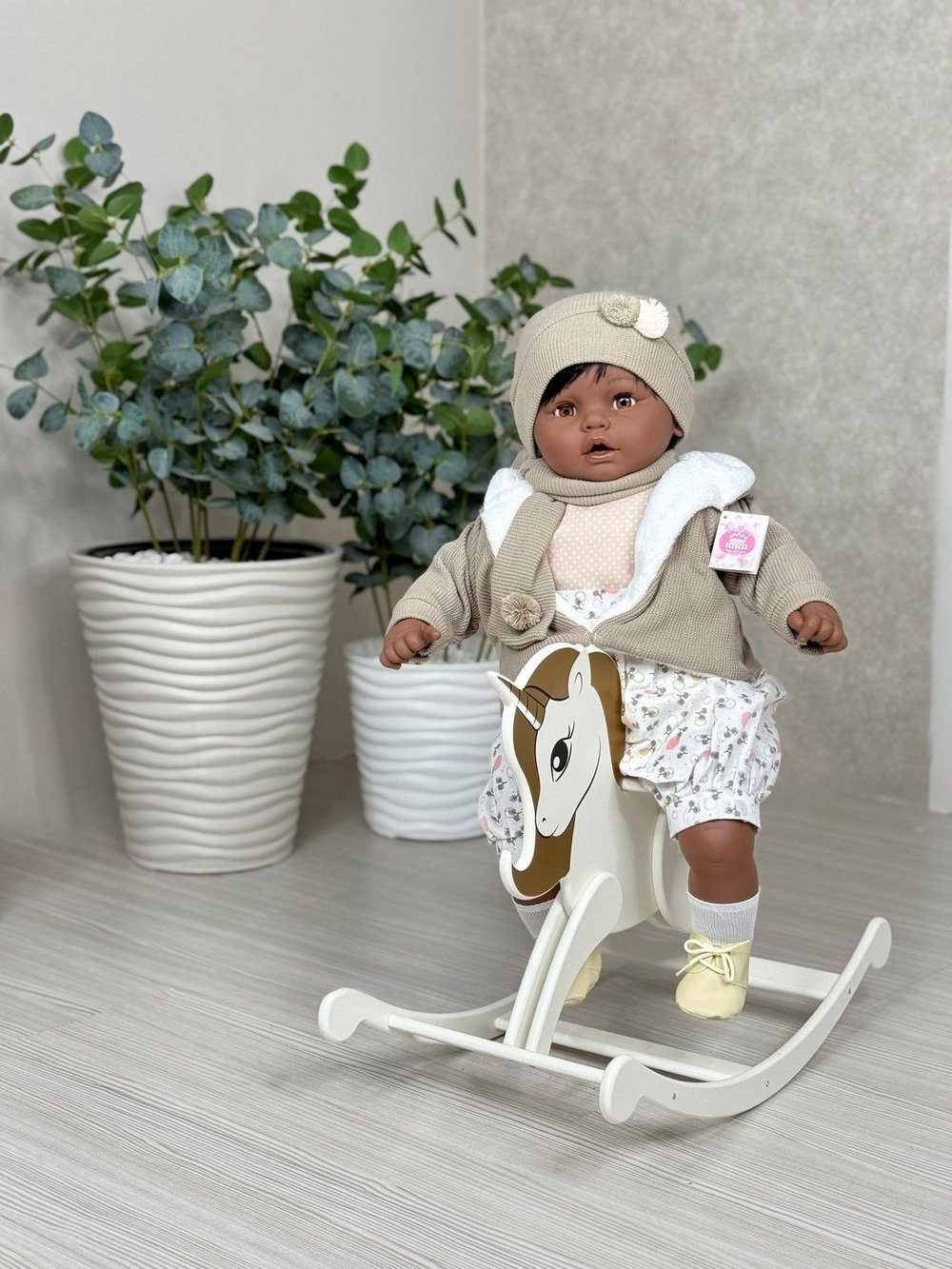 Кукла Berbesa мягконабивная 62см Dulzon (8055NS)