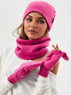 Снуд унисекс из футера с начесом