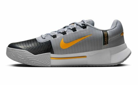 Мужские кроссовки теннисные Nike Zoom GP Challenge 1 Clay - белый, черный, Оранжевый, серый