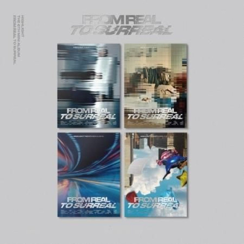 Альбом HIGHLIGHT - FROM REAL TO SURREAL 6th Mini Album PHOTO BOOK 4 Version SET