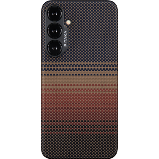 Чехол Pitaka Fusion Weaving MagEZ 4 Samsung Galaxy S24 (6.16 "), Sunset ( коричневый)