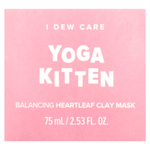 I Dew Care, Yoga Kitten, глиняная маска с баданом для восстановления баланса кожи, 75 мл (2,53 жидк. унции)
