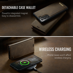 Чехол-кошелек CaseMe 2 in 1 MagSafe Samsung Galaxy S21 FE