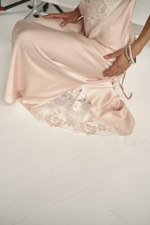 Комбине на бретелях red