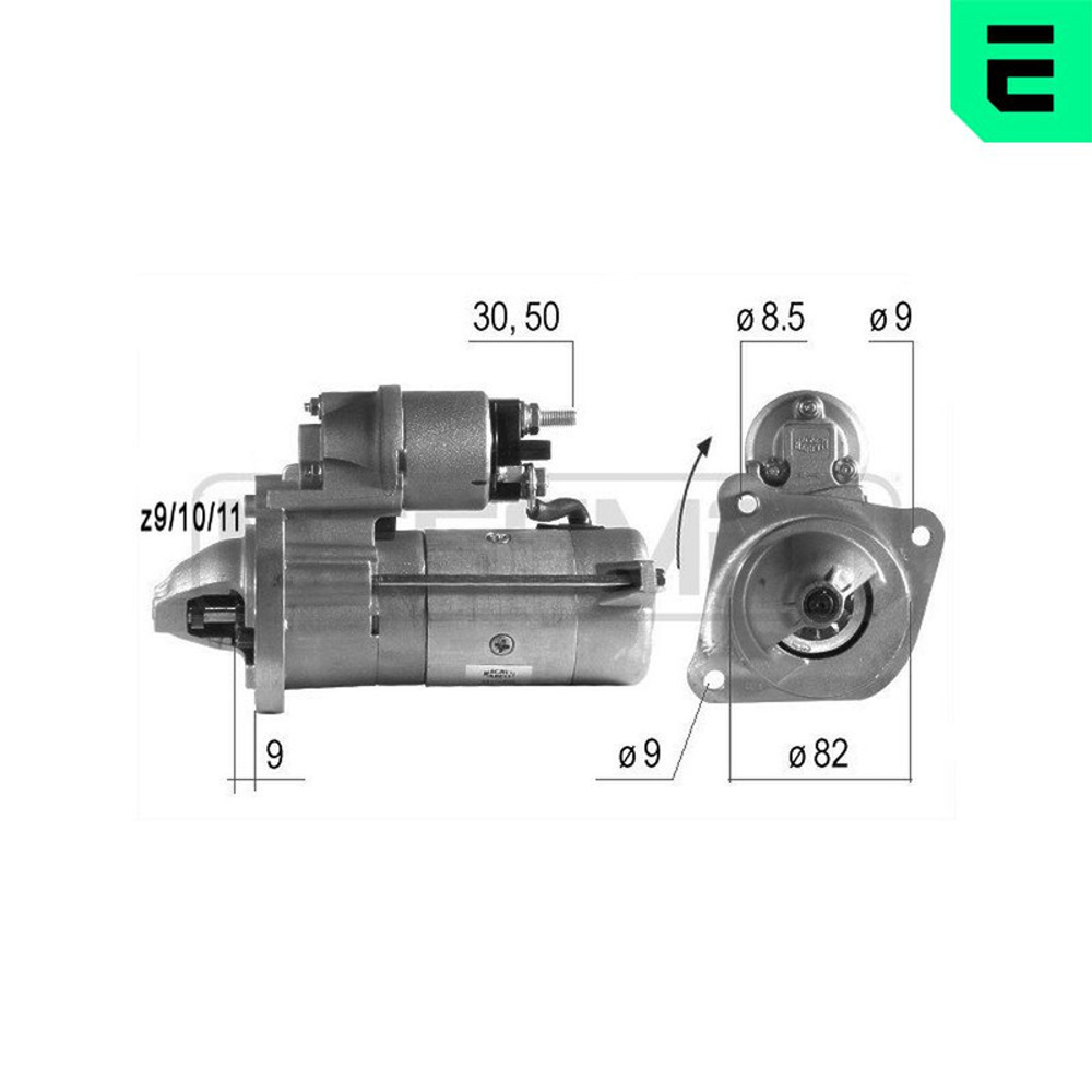 ERA - EPR1045-POL - Starter - Na nasem stanju artikl proizvodaca POLCAR.