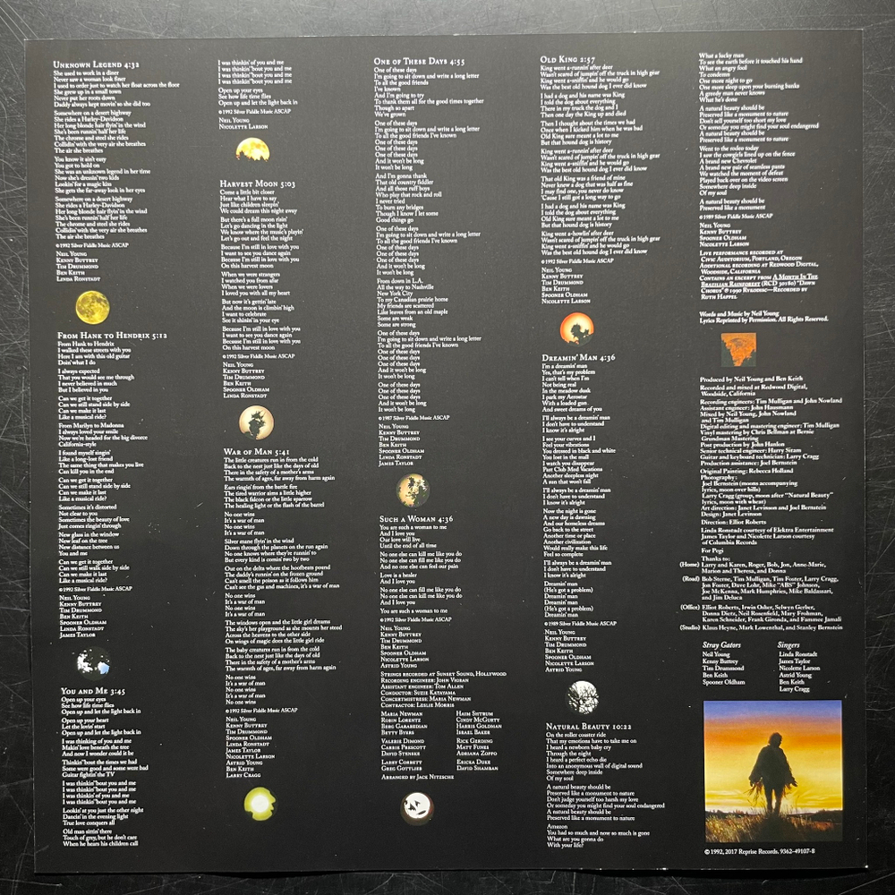 Neil Young ‎– Harvest Moon 2LP (Европа 2017г.)