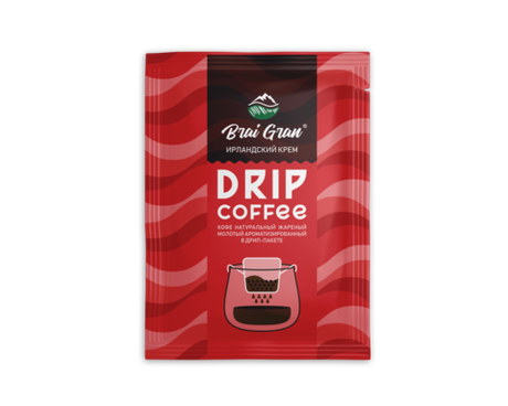 Кофе «Ирландский крем» в дрип-пакете, 8 гр (0,74 б)