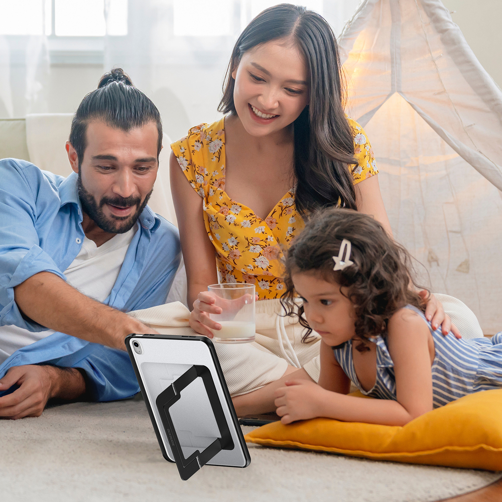 Чехол с многоугольной подставкой для планшета iPad 10 (2022-) и iPad 11 (2025-), серия Axis Series Case от Dux Ducis