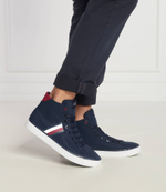 Кроссовки TH HI VULC STRIPES MESH Tommy Hilfiger - темно-синий(FM0FM04948)