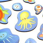 Вкладыш многоуровневый морские обитатели