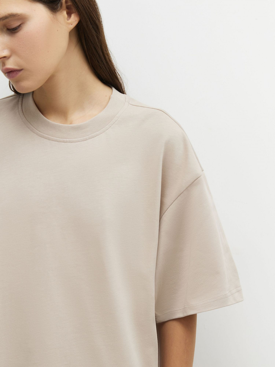 Футболка бойфренда плотная