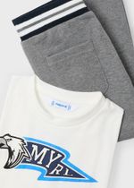 толстовка с лонгсливом и брюками