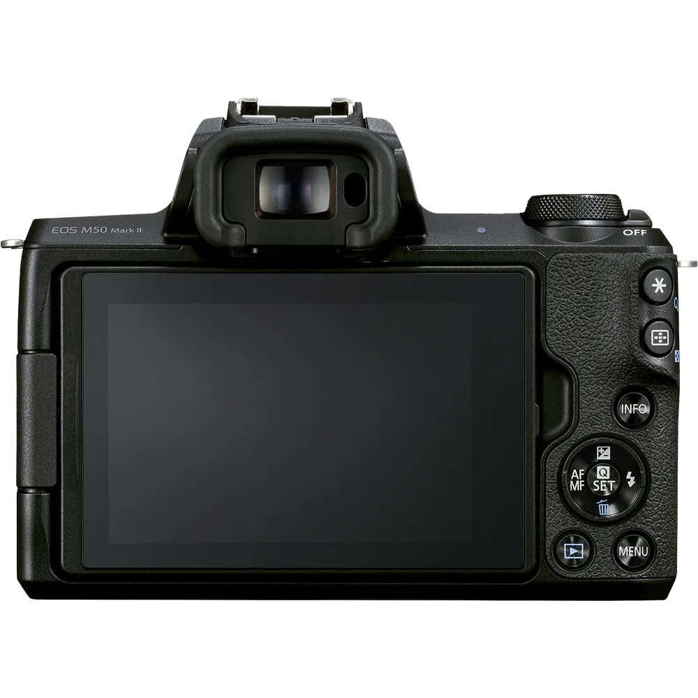 Беззеркальная камера Canon EOS M50 Mark II Vlogger Kit EF-M 15-45mm f/3.5-6.3 IS STM. Черный