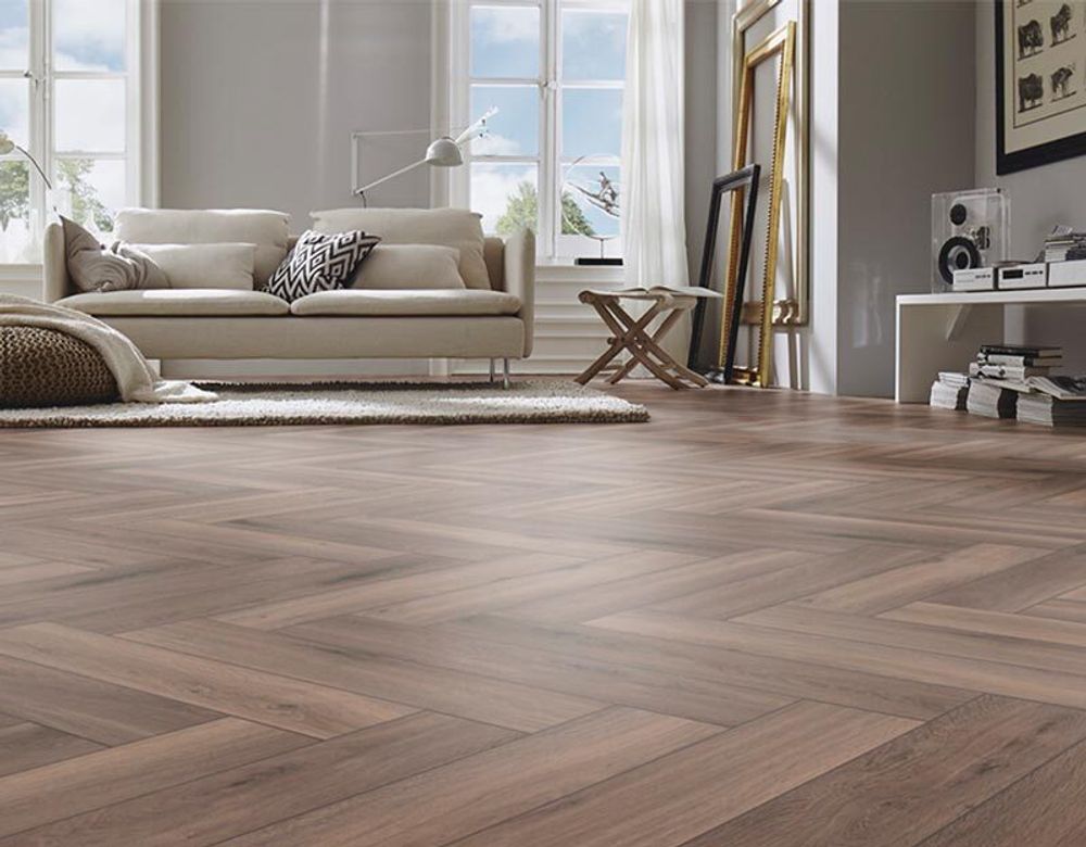 Herringbone Ferrara Oak, 1,238 м²